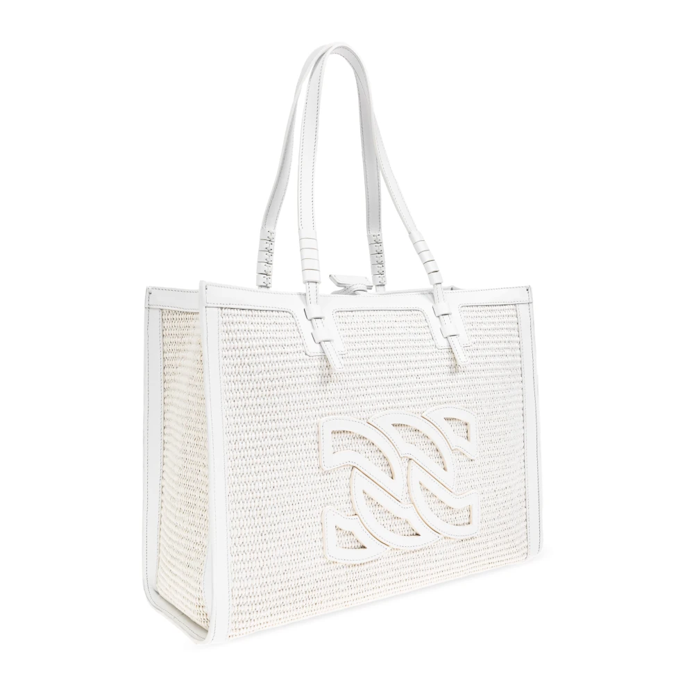 Casadei Beaurivage tas type shopper White Dames
