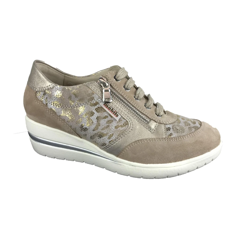 Mephisto Stijlvolle Patrizia Sneakers voor Vrouwen Dames Schoenen Beige