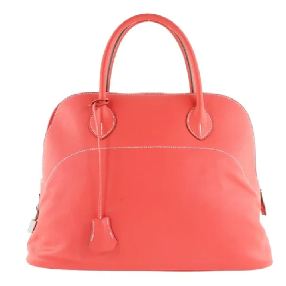Hermès Vintage Pre-owned Fabric handbags Pink Dames