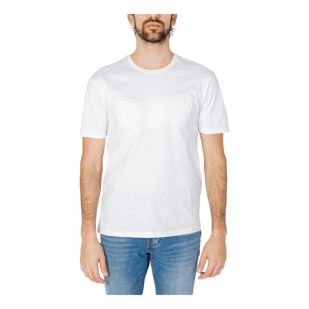GAS T-Shirts White Heren