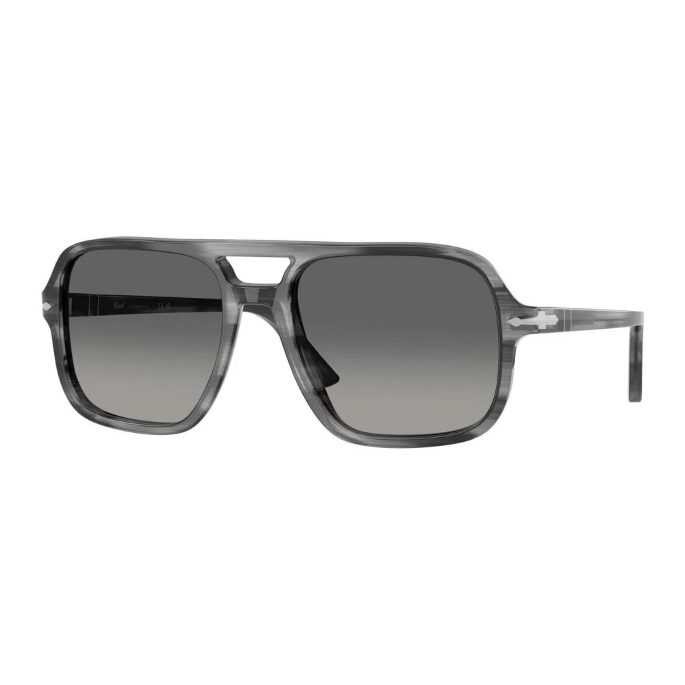 Persol Elegant Modern Sunglasses With Uv Protection - Male - Sunglasses - Gray - 58 Mm - Accessories