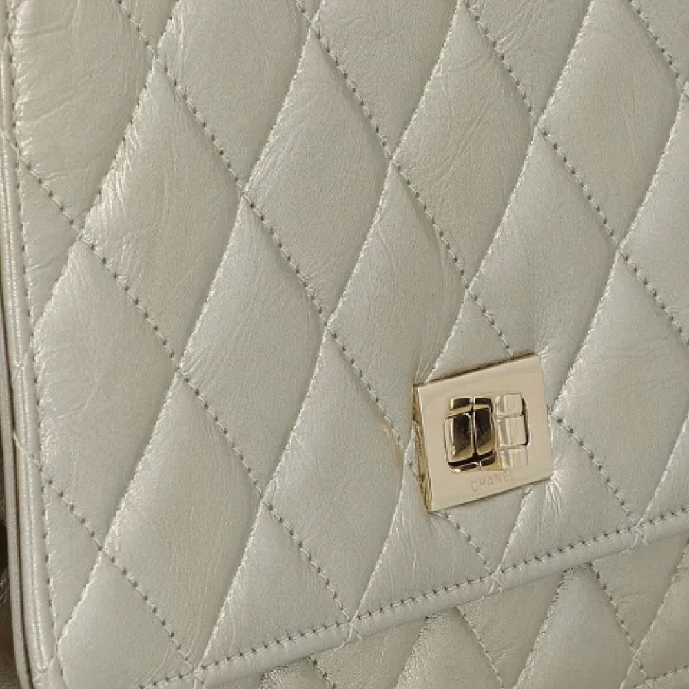 Chanel Vintage Pre-owned Leather wallets Beige Dames