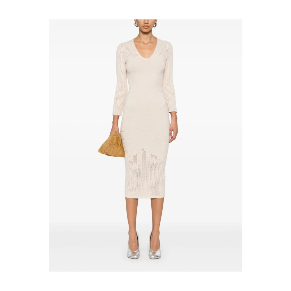 Blugirl Beige Jurk voor Vrouwen Beige Dames