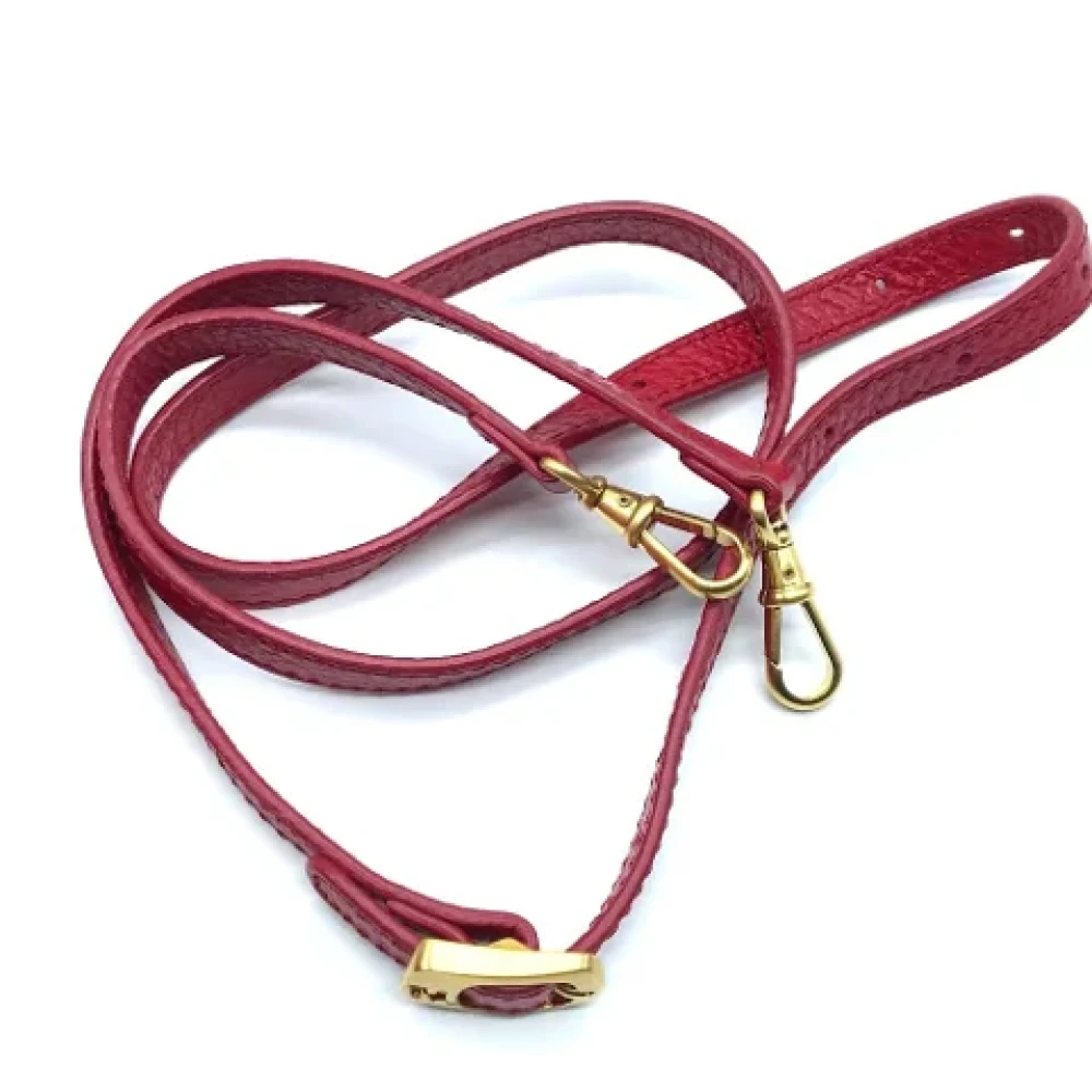 Fendi Vintage Pre-owned Leather fendi-bags Red Dames