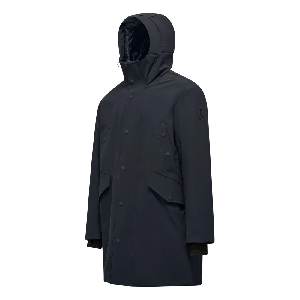BomBoogie Dubbel Gevoerde Parka Blue Heren
