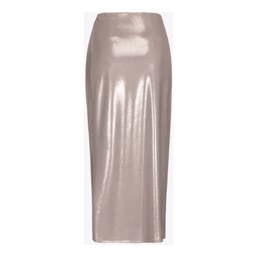 pinko Midi Skirts Beige Dames