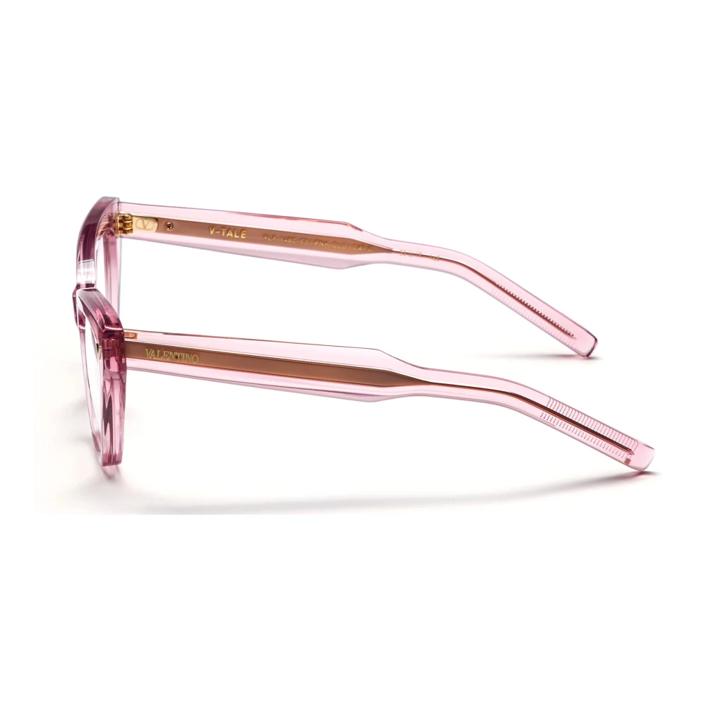 Valentino Roze Cat-Eye Brilmontuur Pink Dames