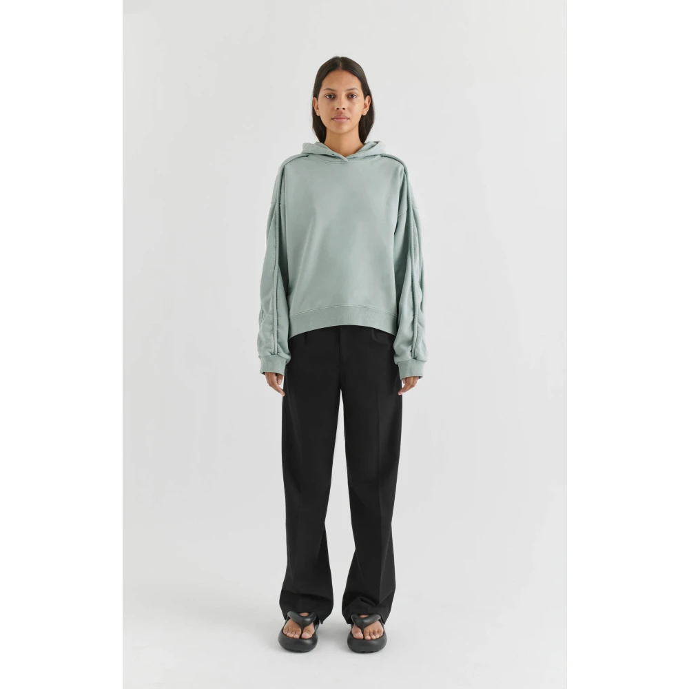 Axel Arigato Clove Washed Hoodie Blue Dames