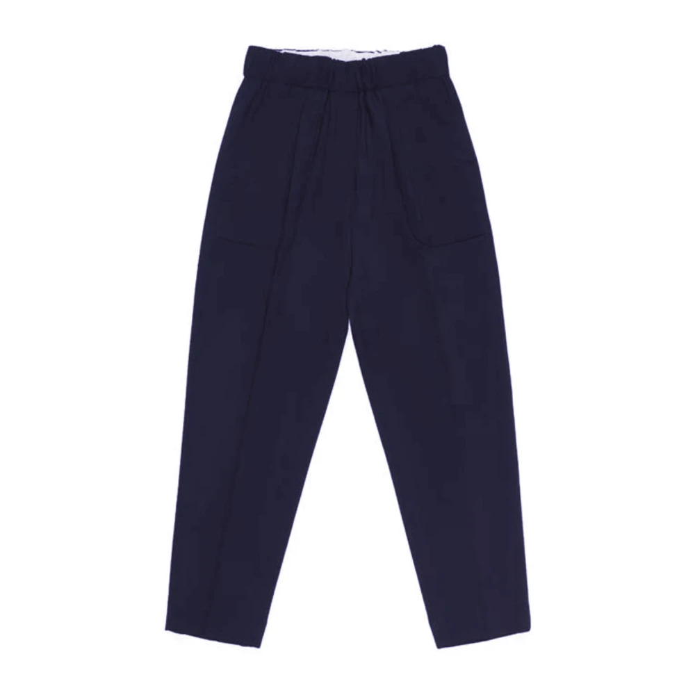 Nine In The Morning Blake Fatigue Blauwe Broek Blue Dames