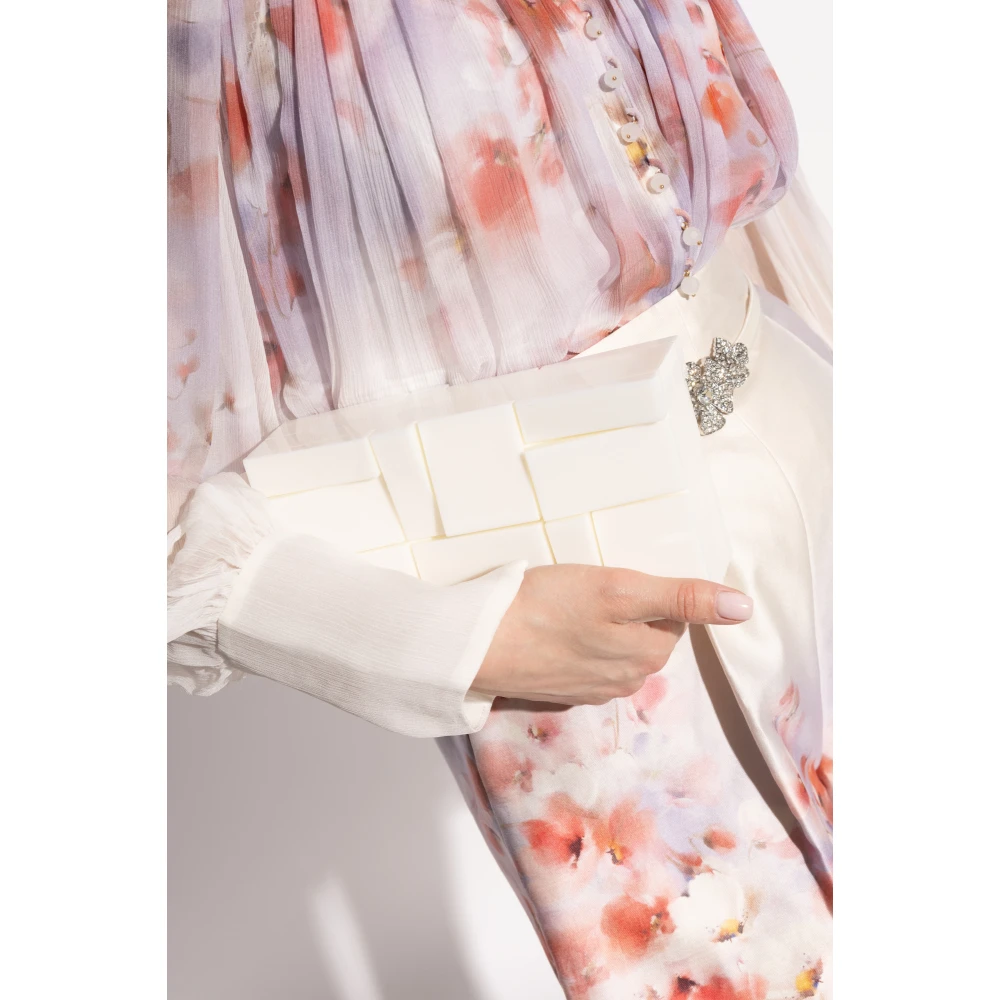 Cult Gaia Galleria Clutch White Dames