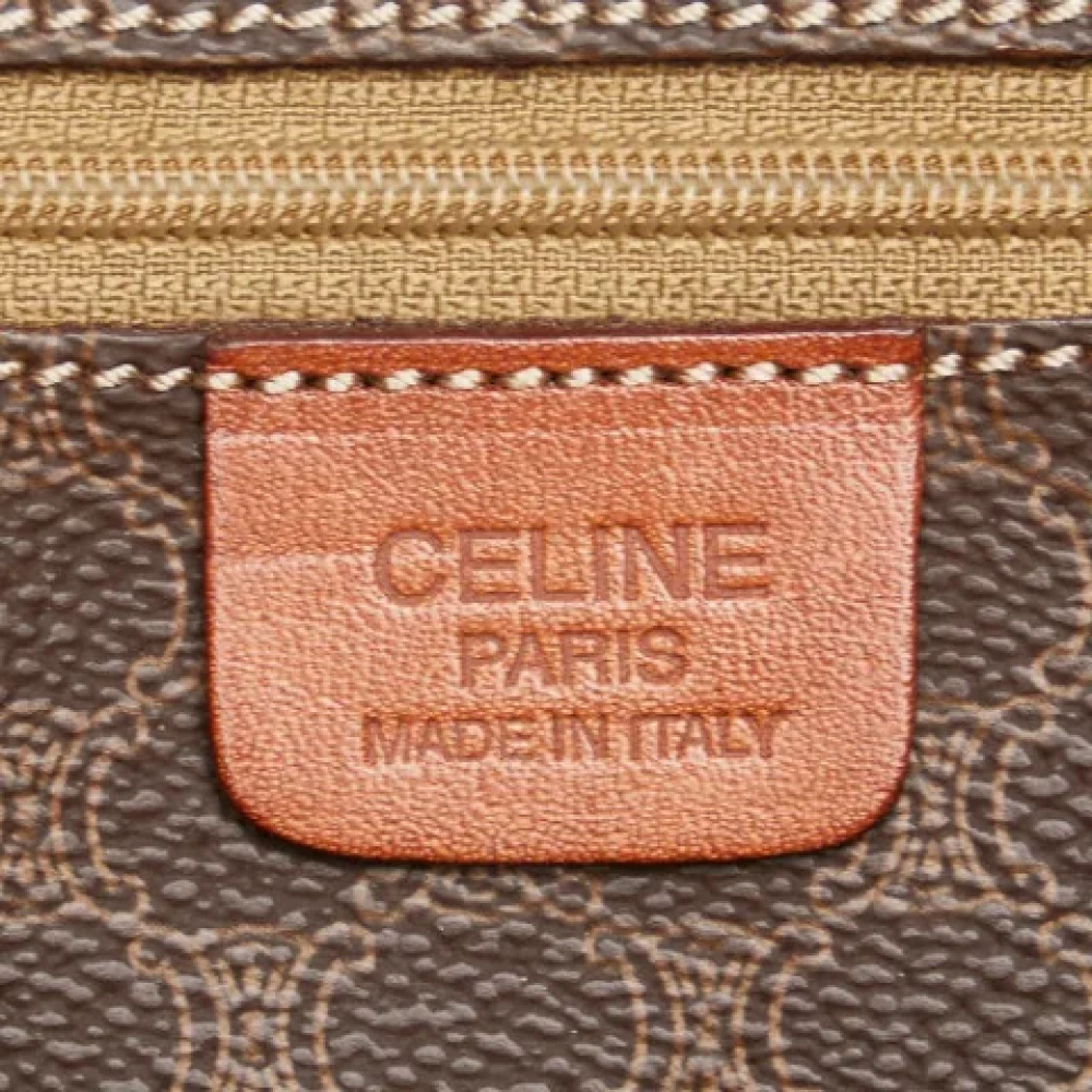 Celine Vintage Pre-owned Leather celine-bags Brown Dames
