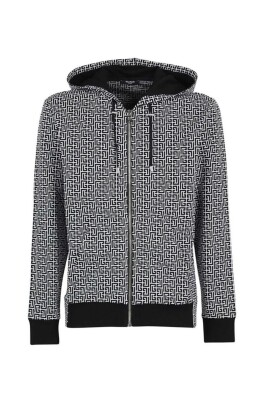 sweat-a-capuche-imprime-geometrique-avec-fermeture-eclair