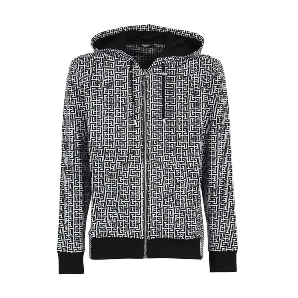 Sweatshirts & Hoodies > Zip-throughs - - Balmain - Modalova