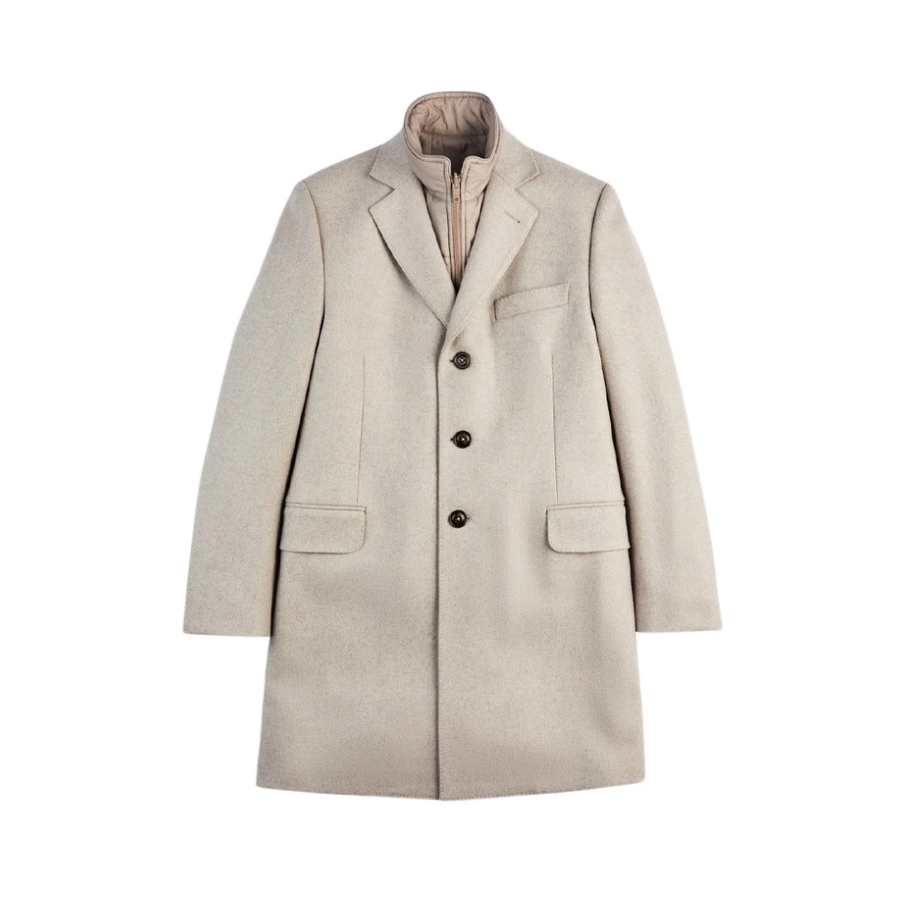 Fay Hombre Beige Abrigos, Talla: L