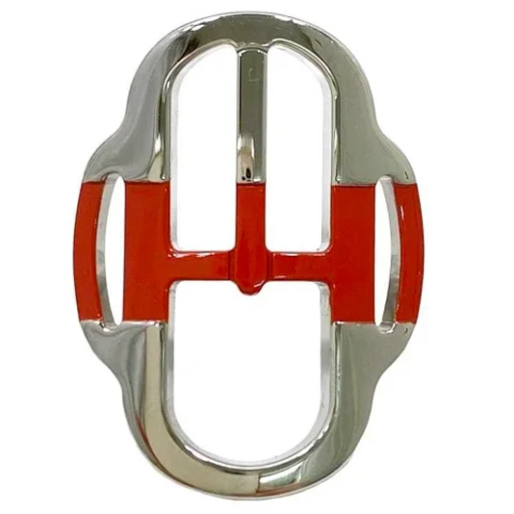 Hermès Vintage Pre-owned Metal scarves Red Dames