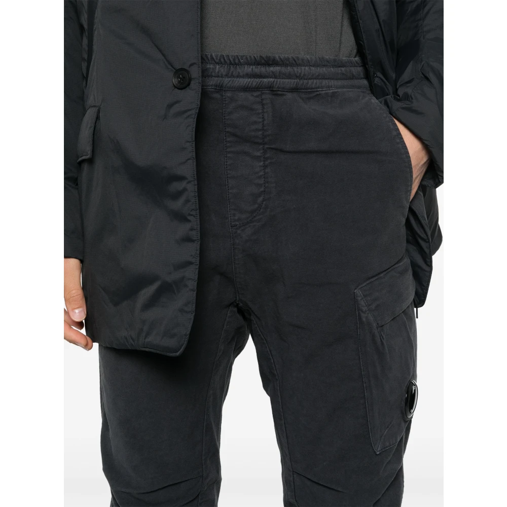 C.P. Company Cargo Ergonomische Broek Black Heren