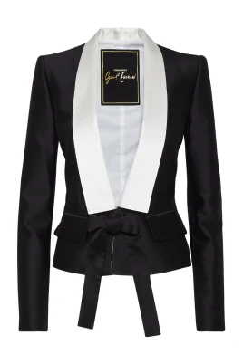 Svart Gatsby Fit Blazer Ytterkläder
