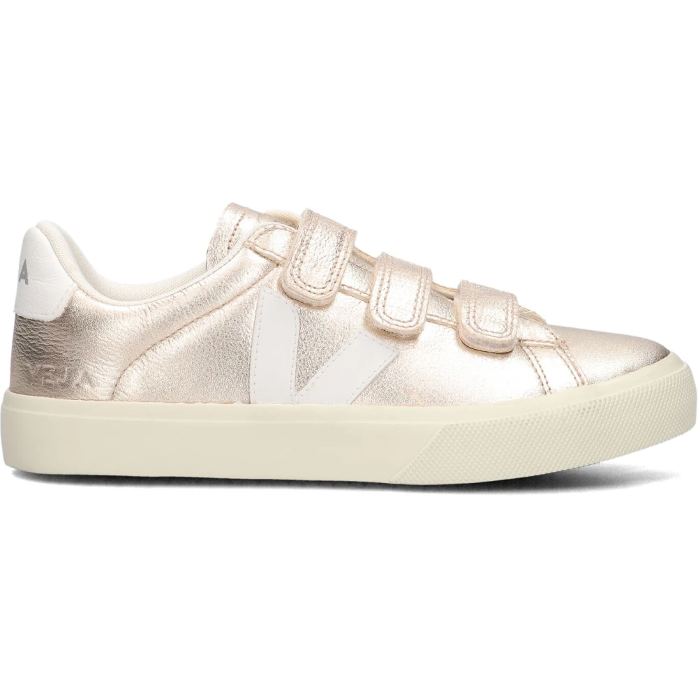 Veja Guld Recife Låg Topp Damsneakers Yellow, Dam