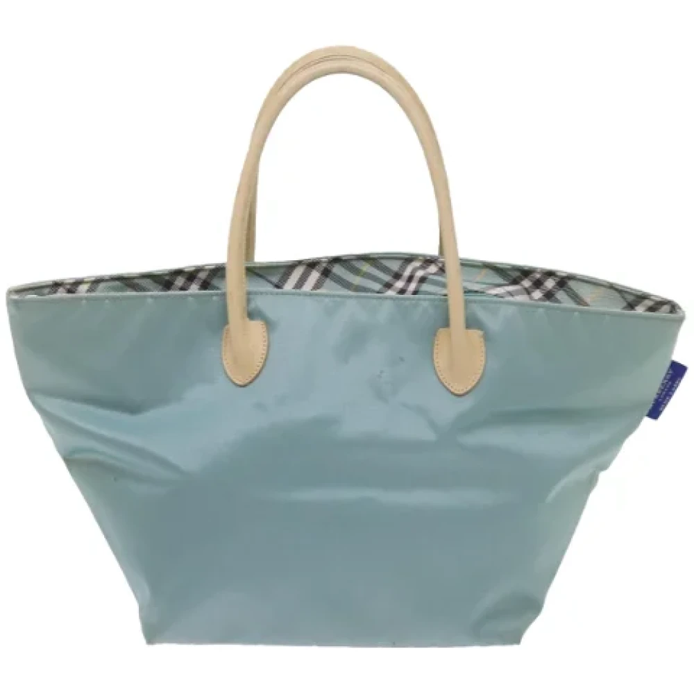Burberry Vintage Pre-owned Fabric totes Blue Dames