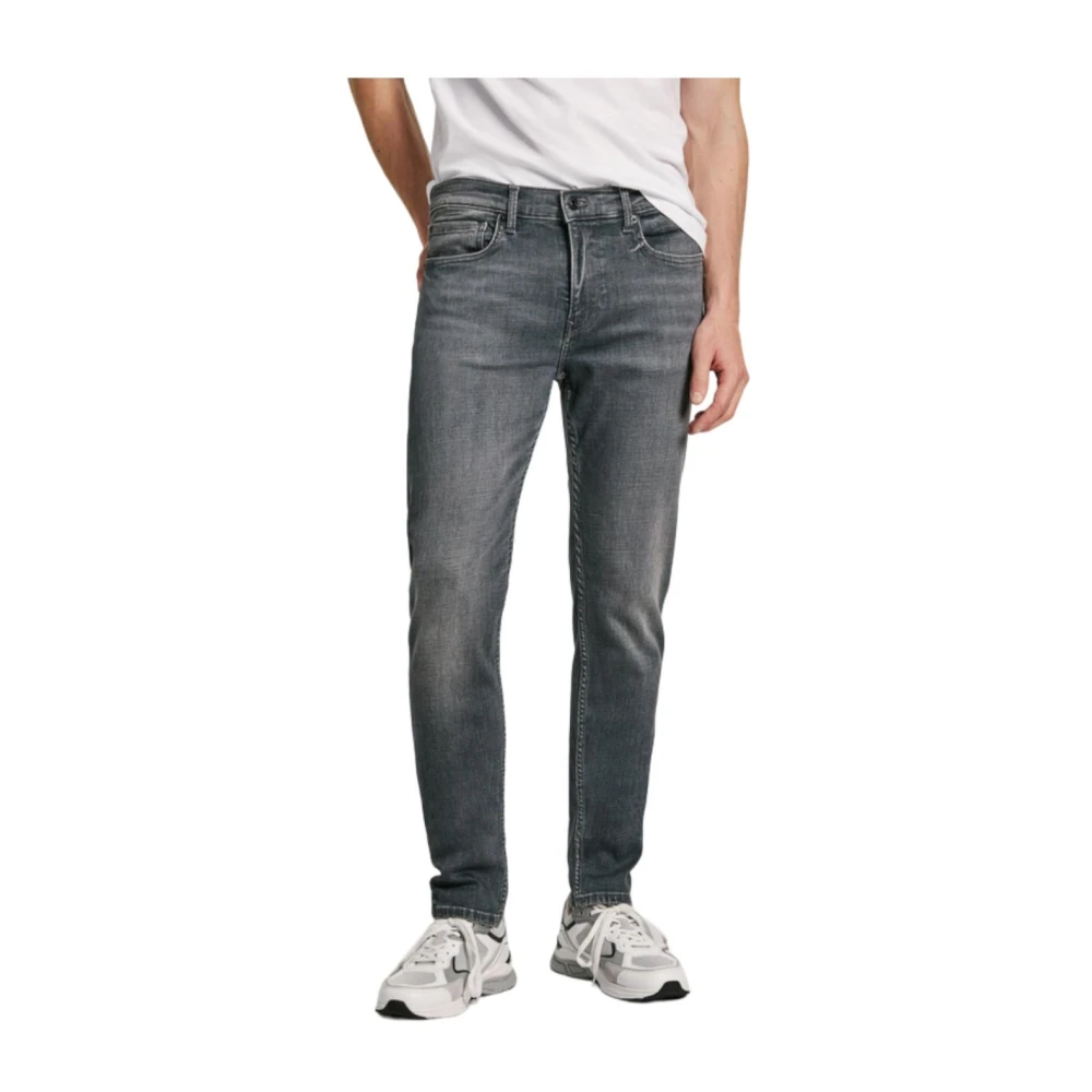 Pepe Jeans Men's Gray Modern Slim Jeans