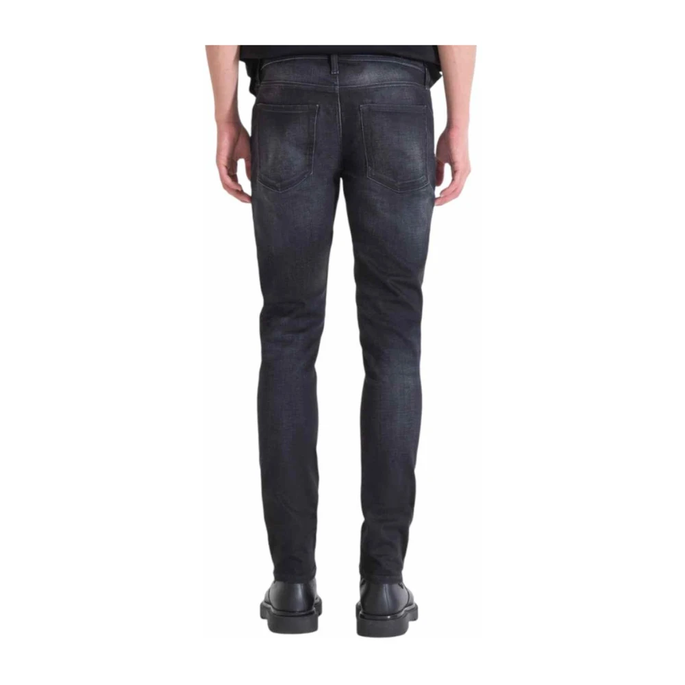 Antony Morato Zwarte Tapered Broek Moderne Stijl Black Heren