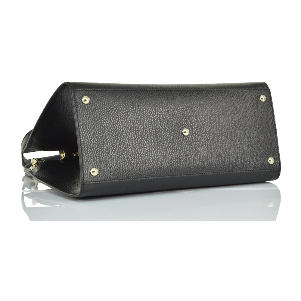 Gucci Soho Disco Top Handle Schoudertas van generfd leer Black Dames