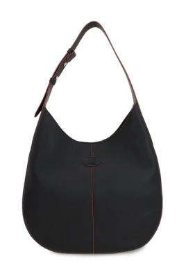 Svart Axelväska Chic Stil