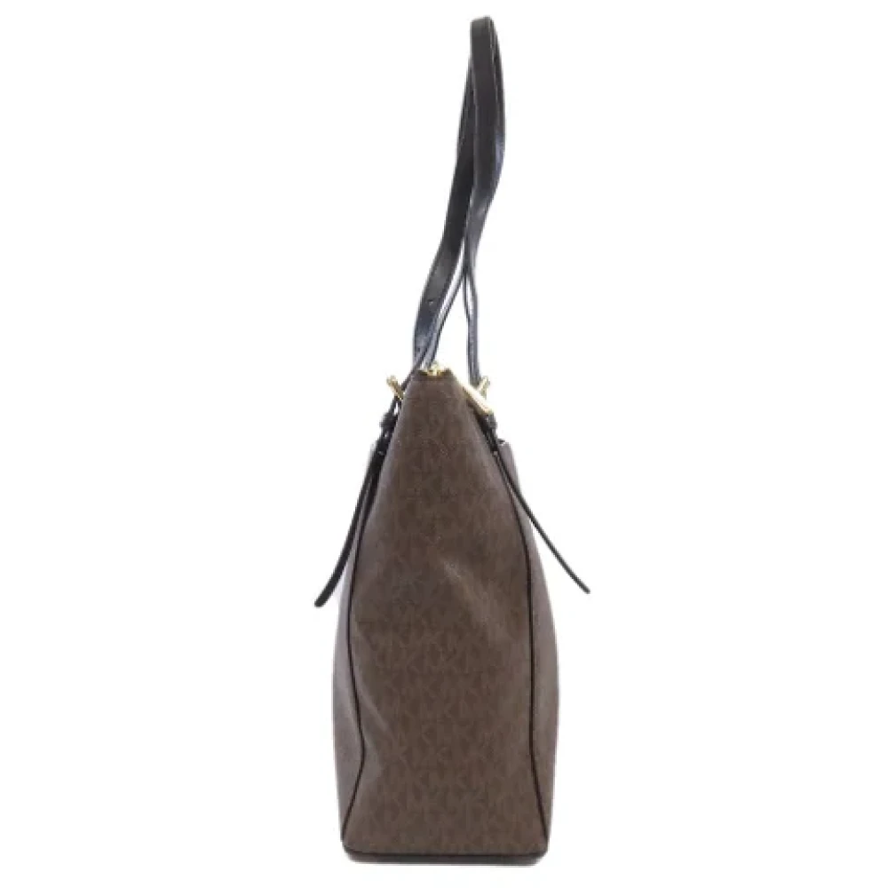 Michael Kors Pre-owned Plastic shoulder-bags Brown Dames