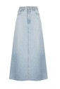 jupe-longue-en-denim-avec-bord-effiloche