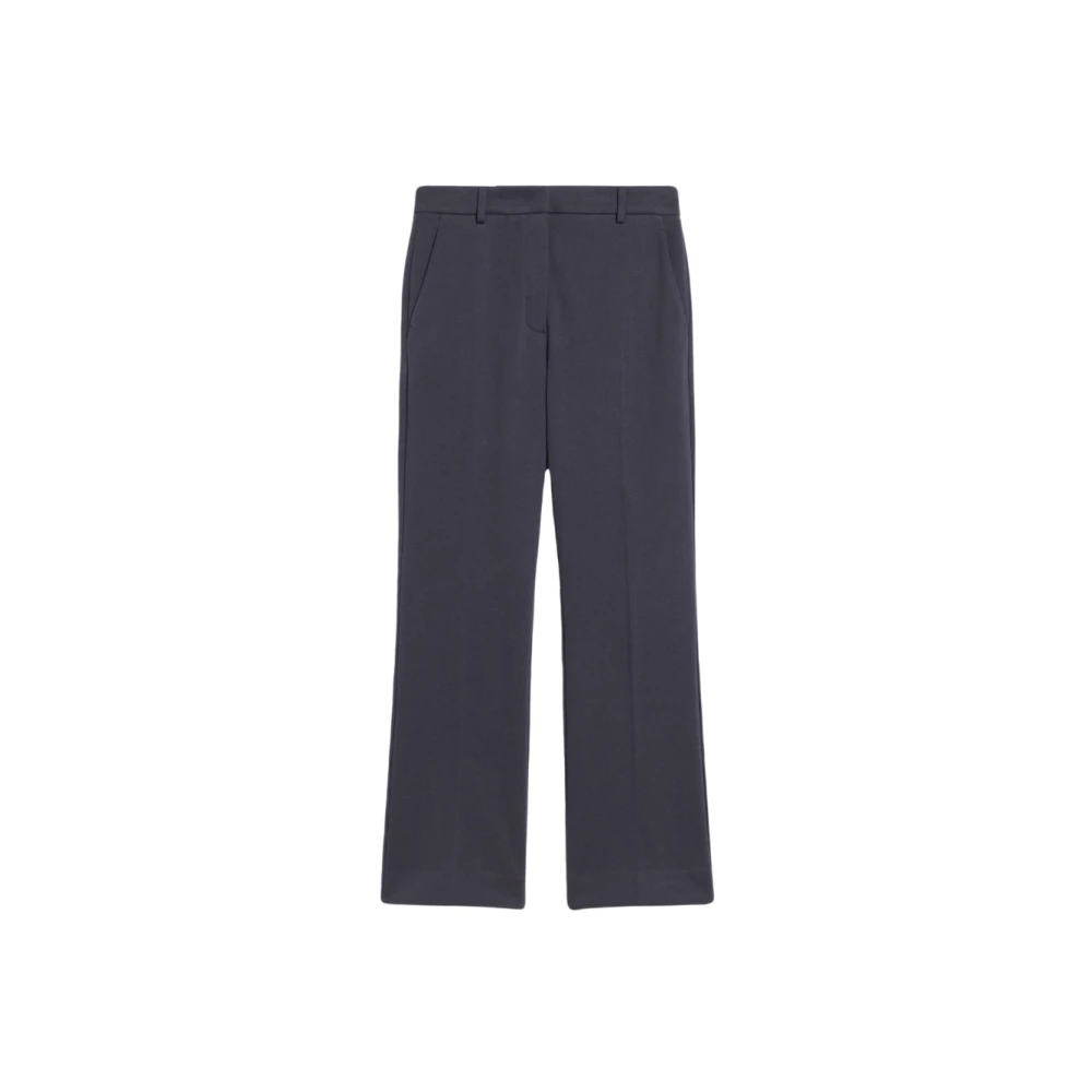 Weekend Hoge Taille Blauwe Broek Blue Dames