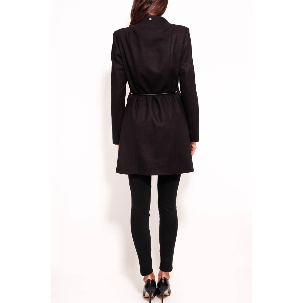Liu Jo Zwarte Jas Black Dames