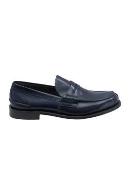 Klassiska lädermocassiner