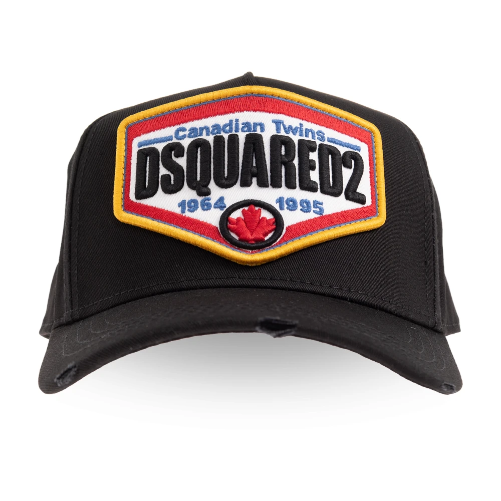 Dsquared2 Uomo Nero - Cappellino Da Baseball - Accessories - One Size