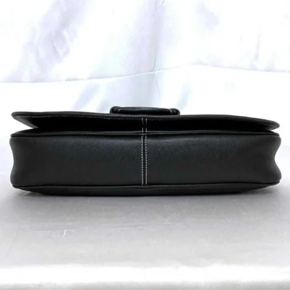 Salvatore Ferragamo Pre-owned Leather handbags Black Dames