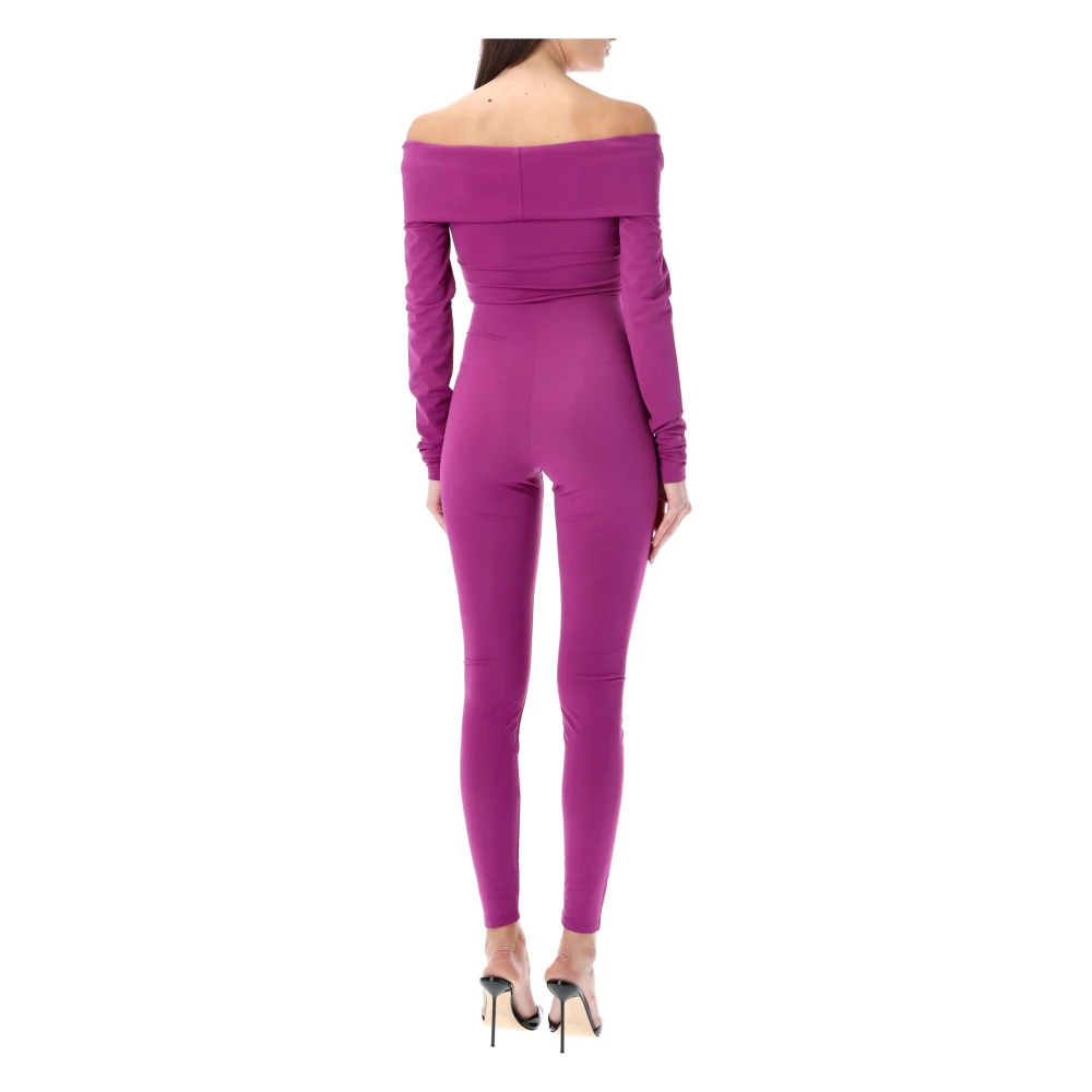 Andamane Cut-Out Jumpsuit Kendall Style Purple Dames