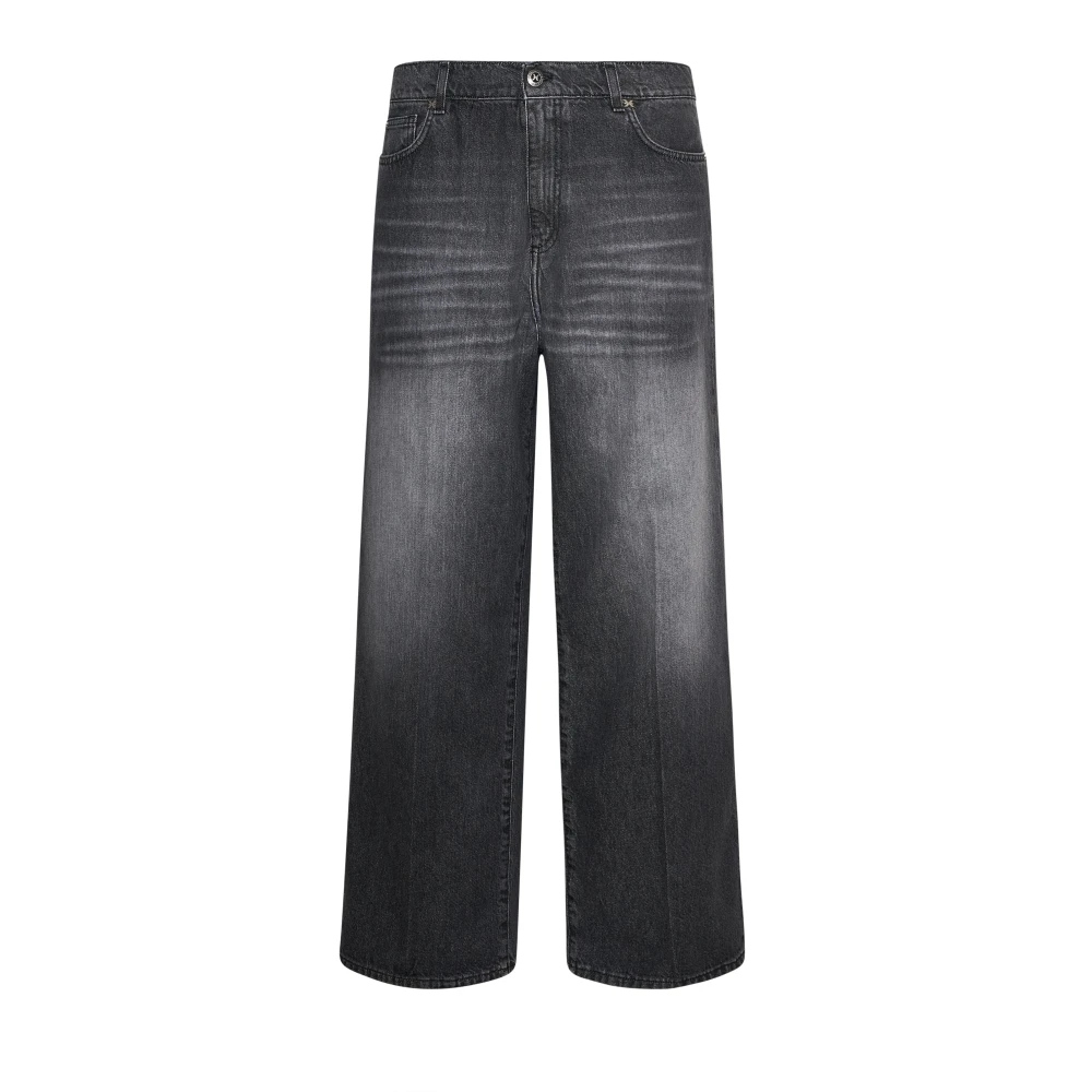 Richmond Mannelijk Zwart Jeans Heren, W33, Denim, Straight Jeans