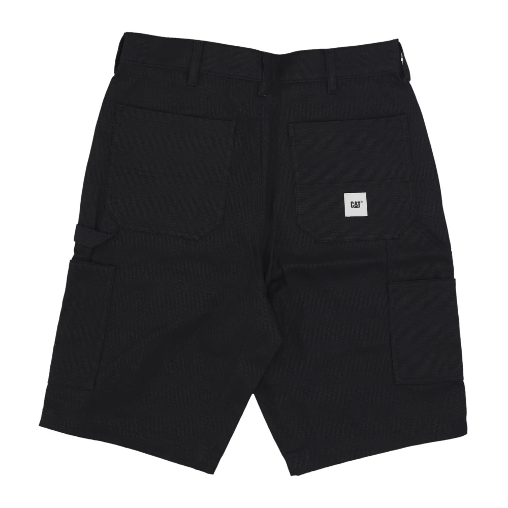 CAT Canvas Carpenter Shorts Zwart Black Heren