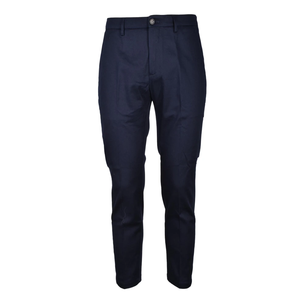 Department Five Katoen Elastaan Broek Blue Heren