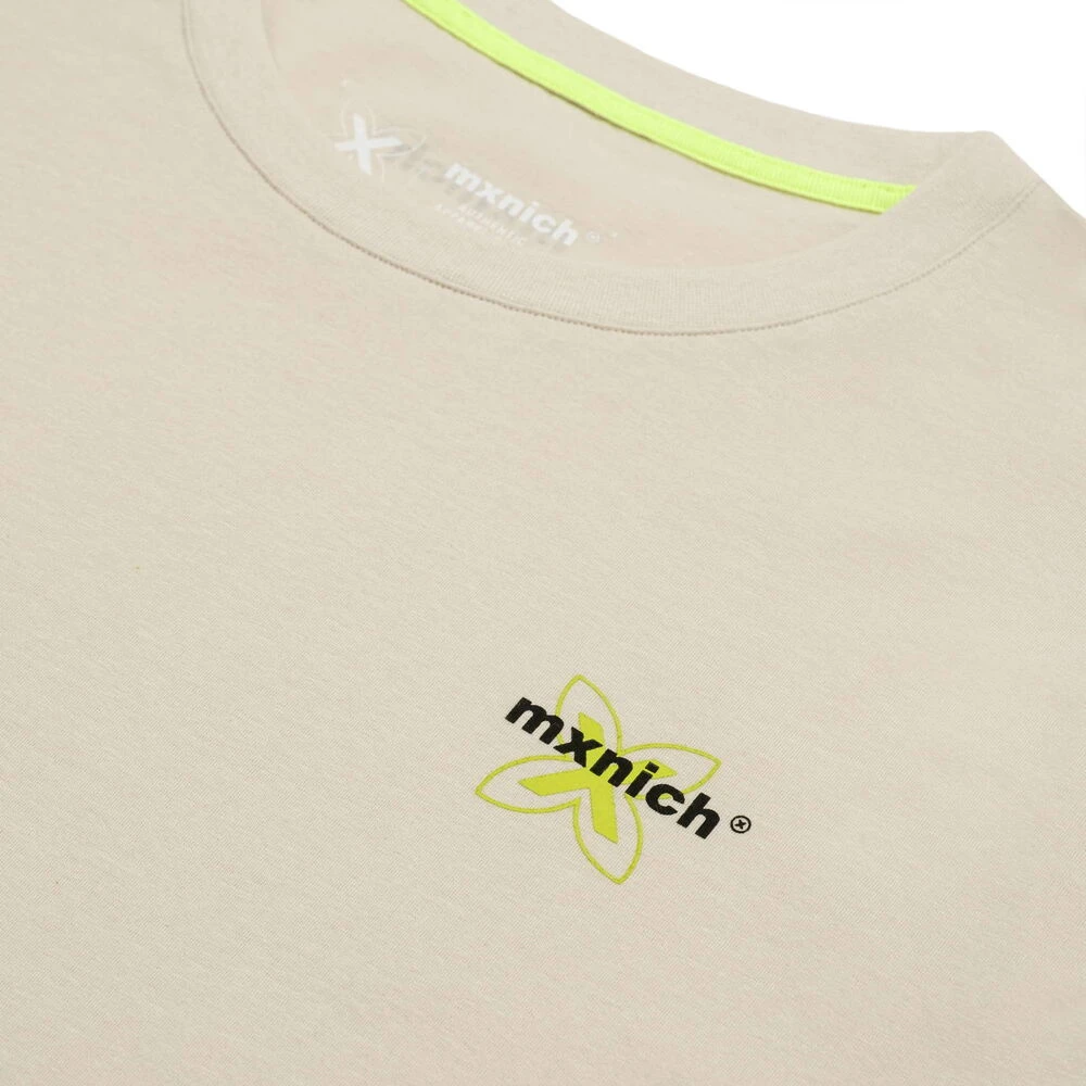 Munich Oversize Nineties Grafische T-shirt Beige Heren