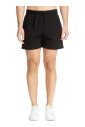 drawstring-plain-track-shorts-with-logo