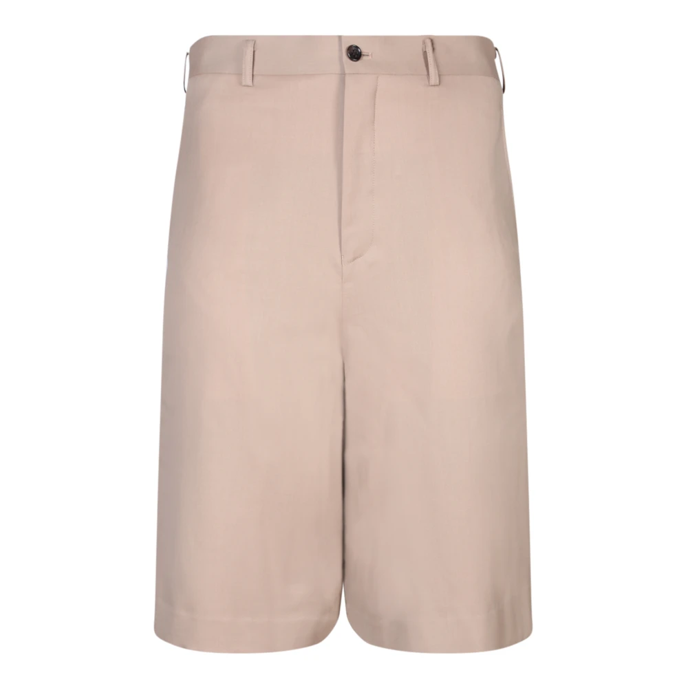 Comme des Garçons Beige Broek Verhoog Stijl Elegantie Beige Heren