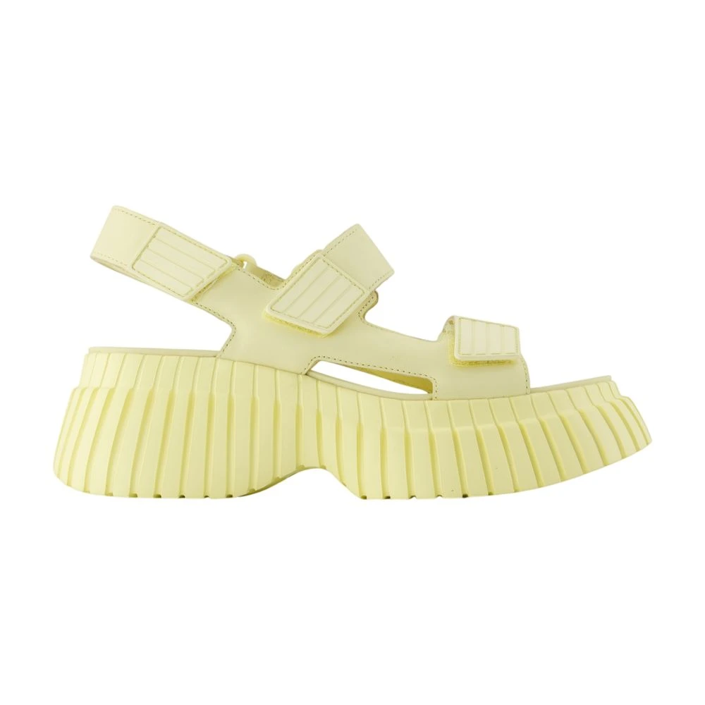 Camper Women's Yellow Wedges, 8 Uk, Bcn Sandals