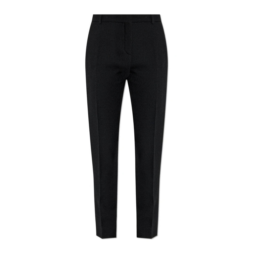 Versace Geplooide broek Black Dames