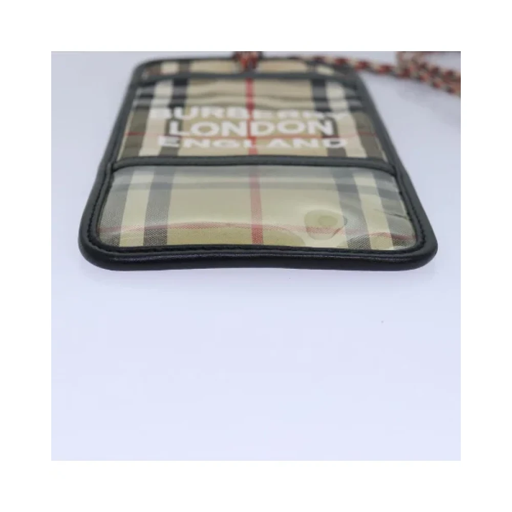 Burberry Vintage Pre-owned Canvas wallets Beige Dames