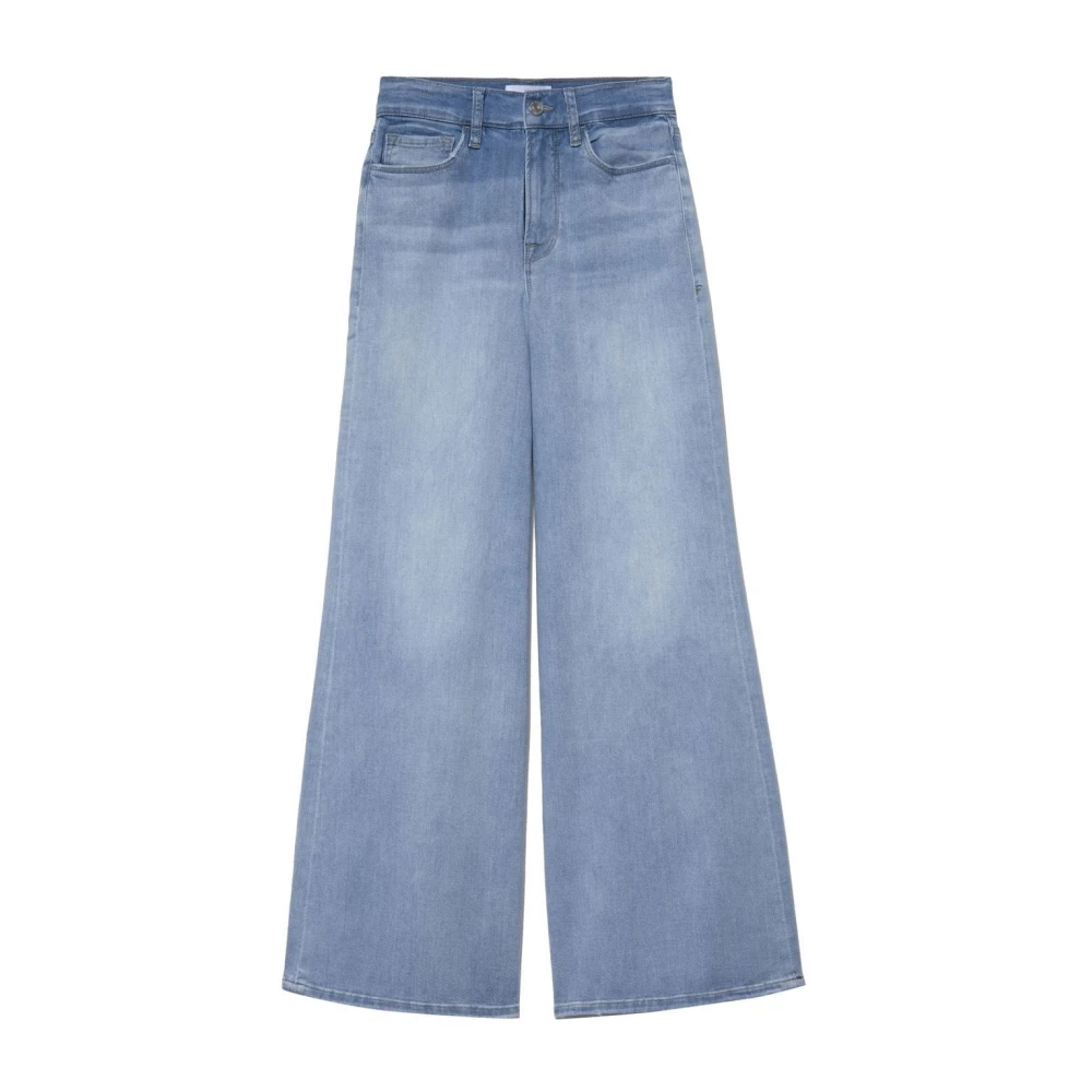 Frame - Jeans > Wide Jeans - Blue - Frame - Modalova