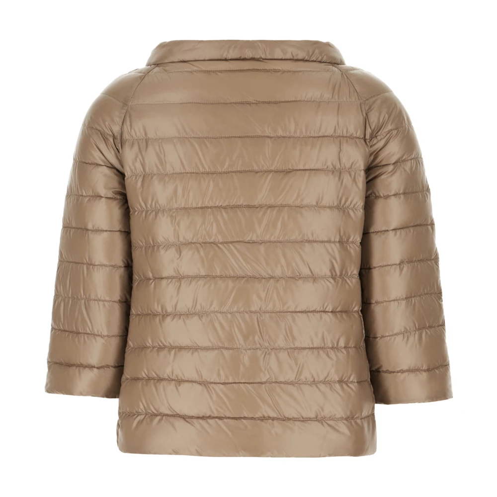 Herno Stijlvolle gewatteerde jassen voor de winter Beige Dames