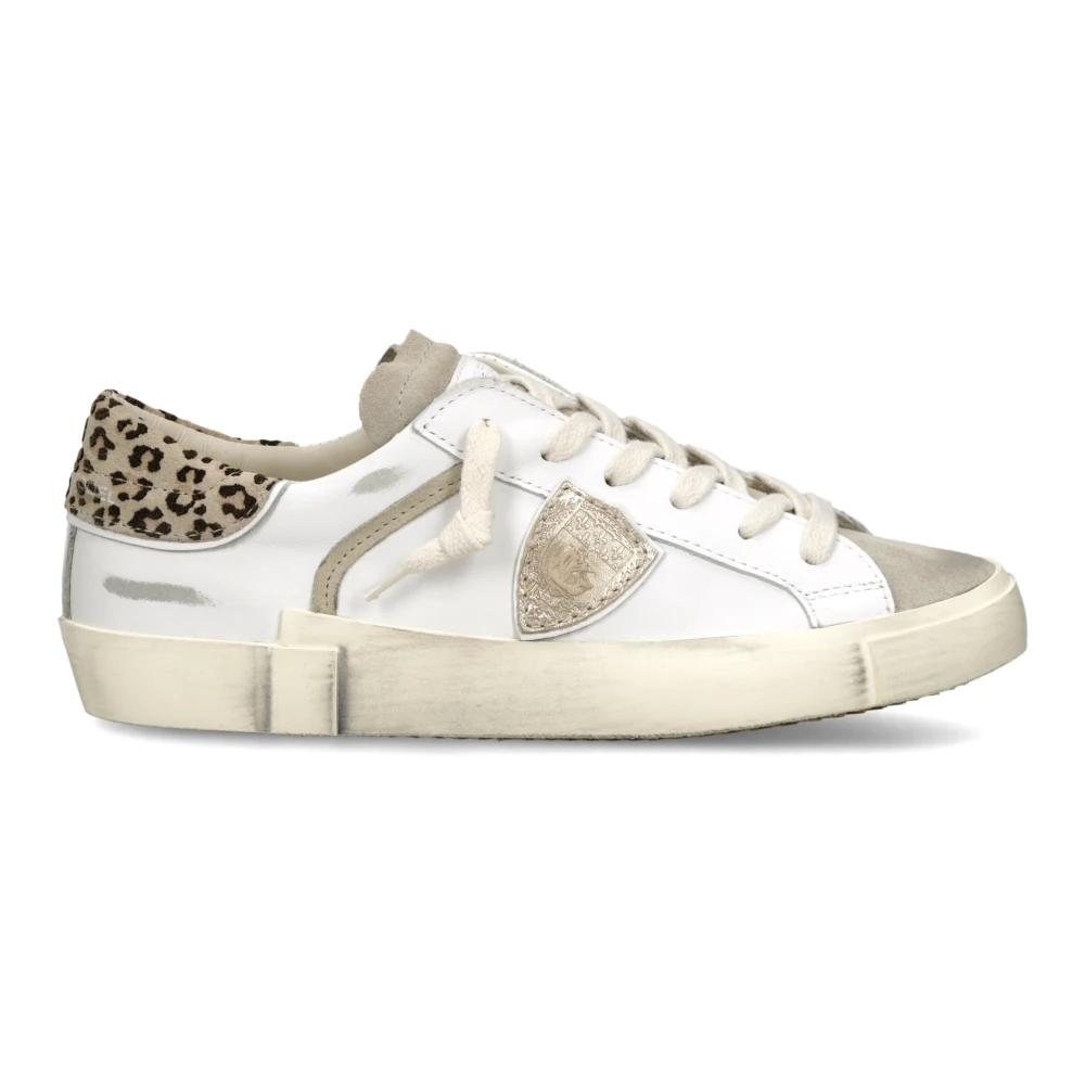 Philippe Model Women's White Sneakers, 7 Uk, Trainers Prsx Tennis
