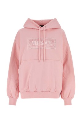 sweat-shirt-en-coton-rose