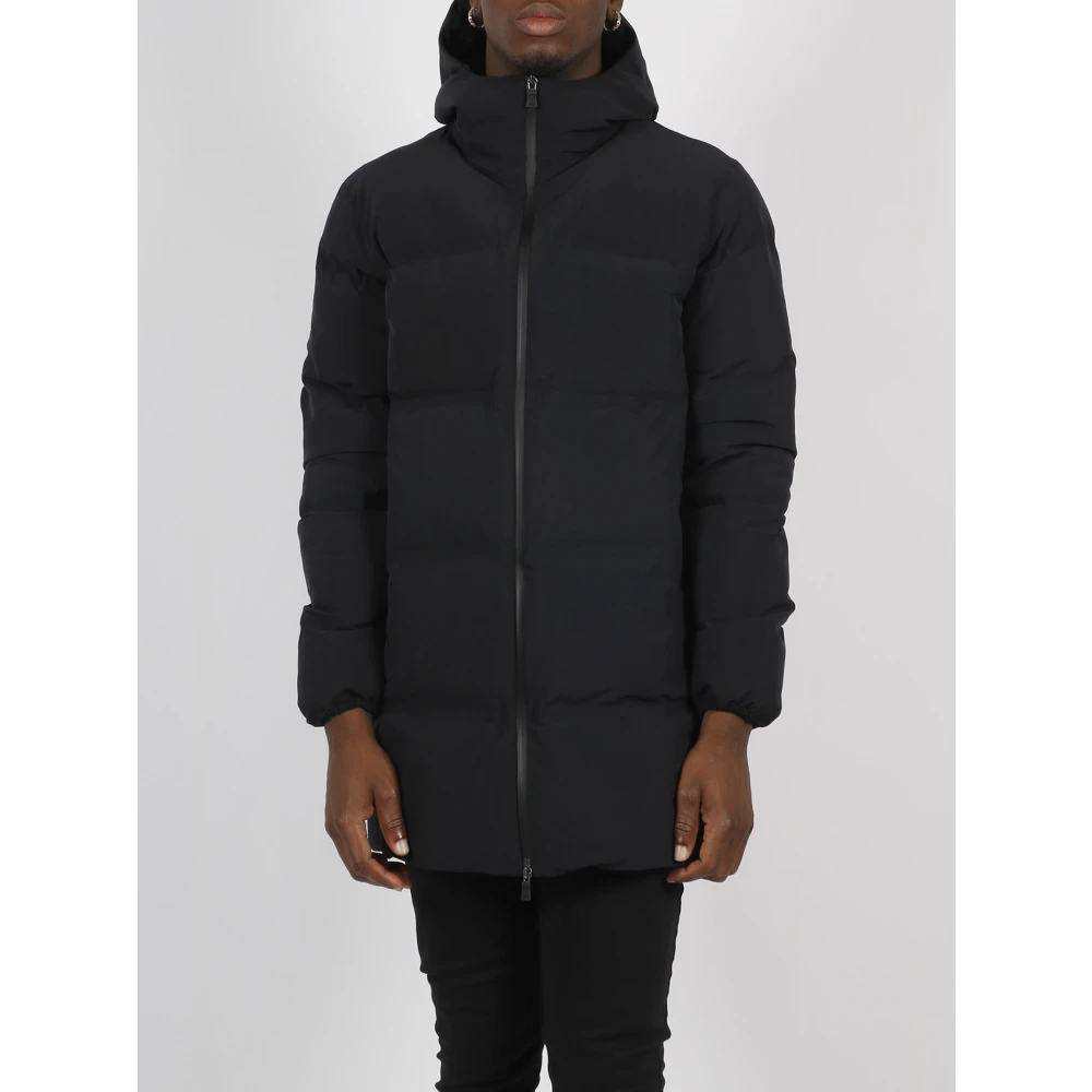 Herno Paddedylon Parka Black Heren