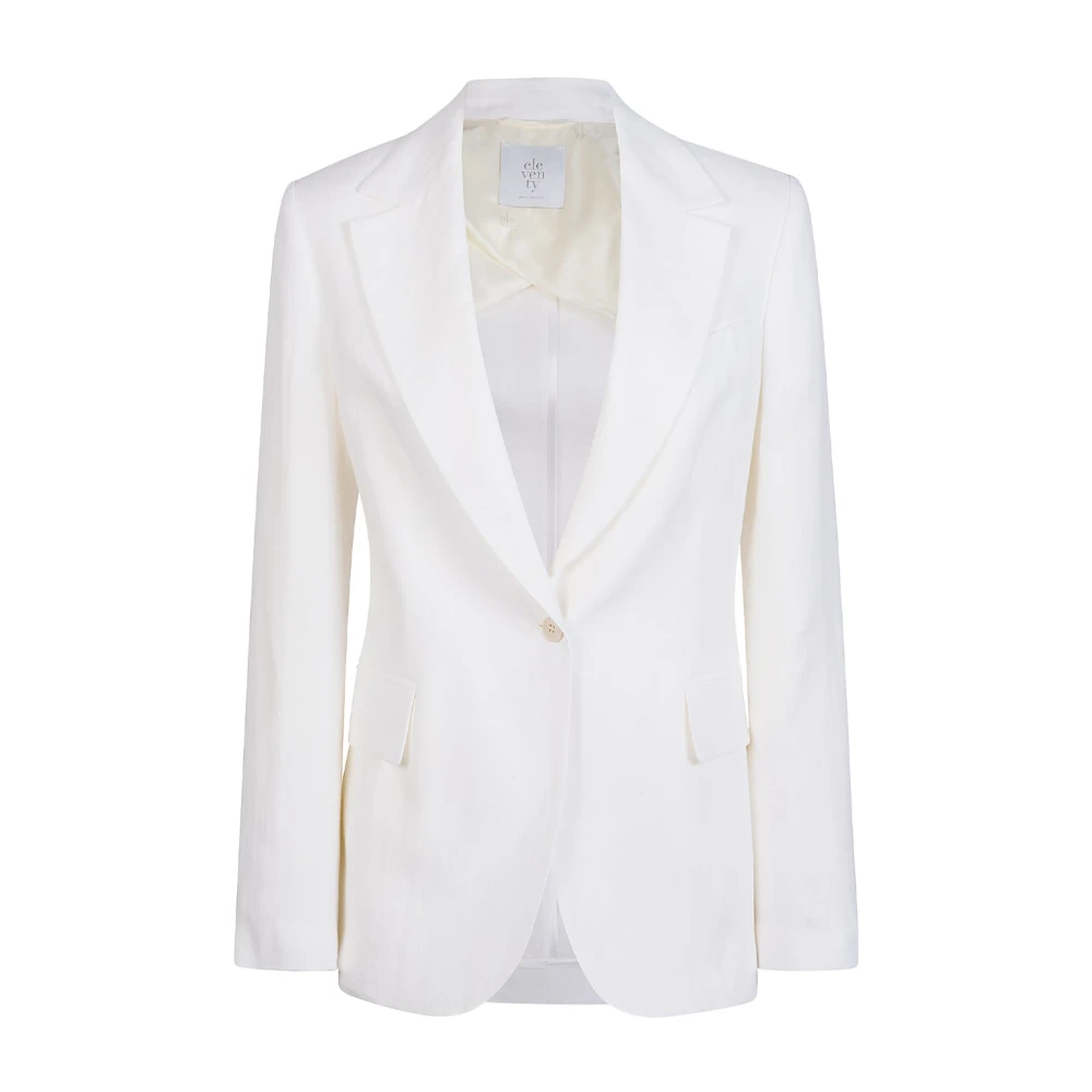 Eleventy Donna Bianco Giacche, Xs, New,